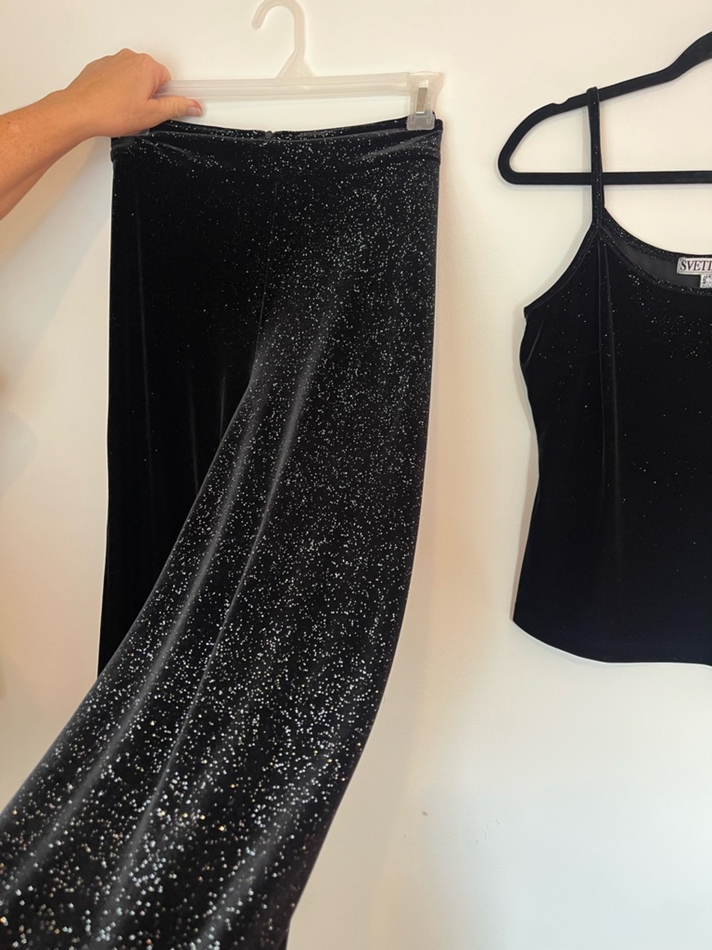 Velvet Shimmer Matching Set
